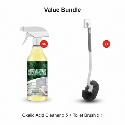 🥳2026 HOT SALE🥳💞50K+ SOLD!💥🔬 【CLEARANCE!】Molecular-Level Cleaning Tech! Oxalic Acid Bathroom Cleaner Dissolves Rust & Limescale 78% OFF🚽✨