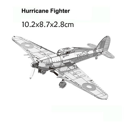 ✈️DIY Handmade 3D Metal Airplane Model