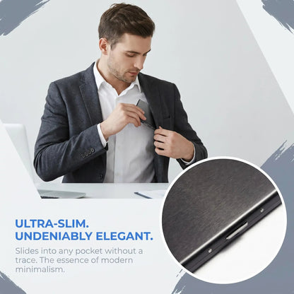 Hot Sale 🖤 RFID Blocking Metal Card Holder