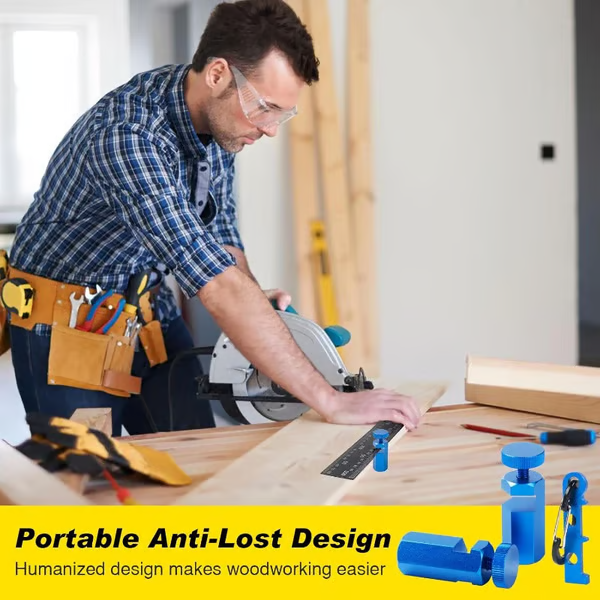 🔥Limited Time 50% Off✨Tall Stair Gauges for Framing Square with Holder and Hook