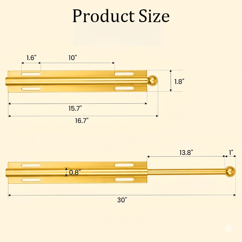 2026🗄️Valet Rod for Closet Pull Out