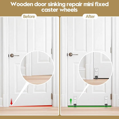 Wheel Sliding Door Bottom Guide(2 Pcs)