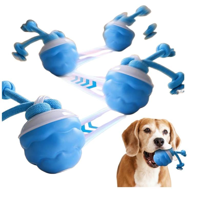 Interactive Dog Toys with Motion Activated, Squeaky Dog Toy Active Rolling Ball