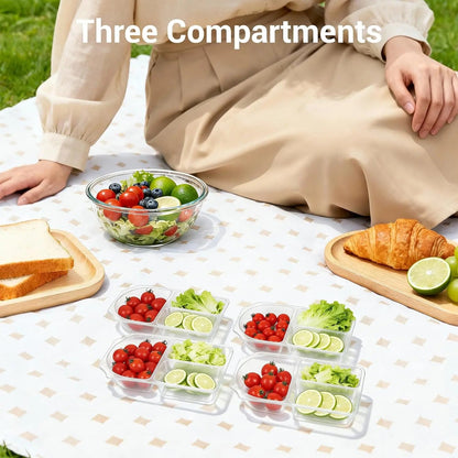 40 sets Reusable Snack Containers