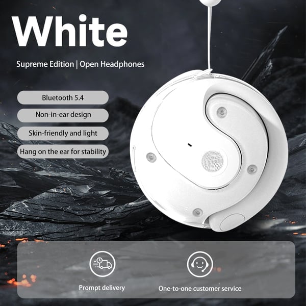 🏆#1 Best Seller ⏰LAST DAY 50% OFF 💎AI Translation Wireless OWS Bluetooth5.4 Earphones (Fit iOS & Android)
