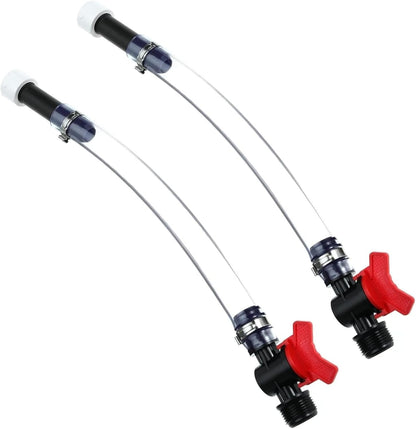 Deluxe Racing Fuel Hose with Ball Valve Shut Off⛽