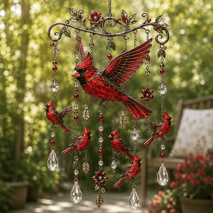 🐦🎐Last Day 49% OFF -🐦🎐 Bring Your Garden to Life! Graceful Hummingbird Wind Chime — Sparkling Suncatcher & Soothing Melodies