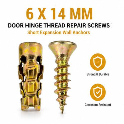 🔥6*14mm Door Hinge Thread Repair Screws