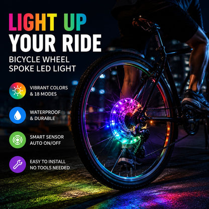 Bicycle Wheel Spoke LED Light