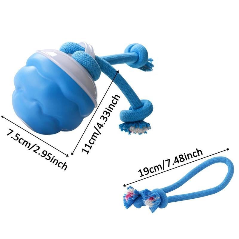 Interactive Dog Toys with Motion Activated, Squeaky Dog Toy Active Rolling Ball