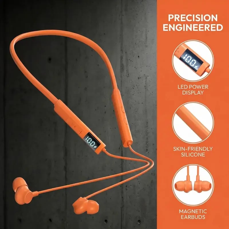 🎧New Extra-Long Neckband Earphones (In-Ear Style)