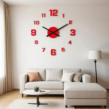 🥳2026 HOT SALE🥳⏰3D DIY Luminous Acrylic Wall Clock Set