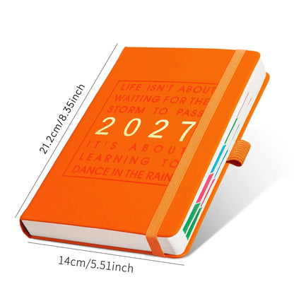 📓 2027 Calendar Notebook – A5, one day per sheet, date-marked – Ideal for daily logs & future reference ✨