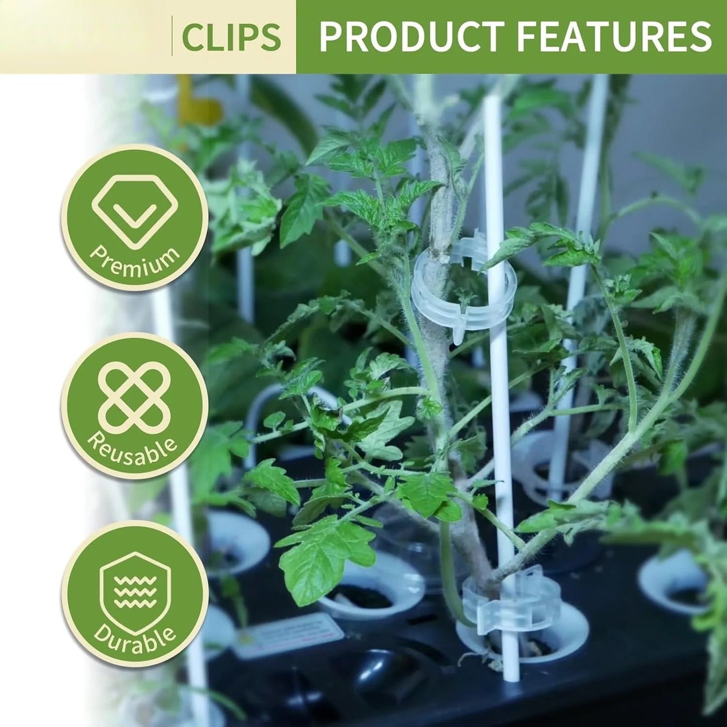 🔥Limited Time 50% Off✨Plant Support Clips