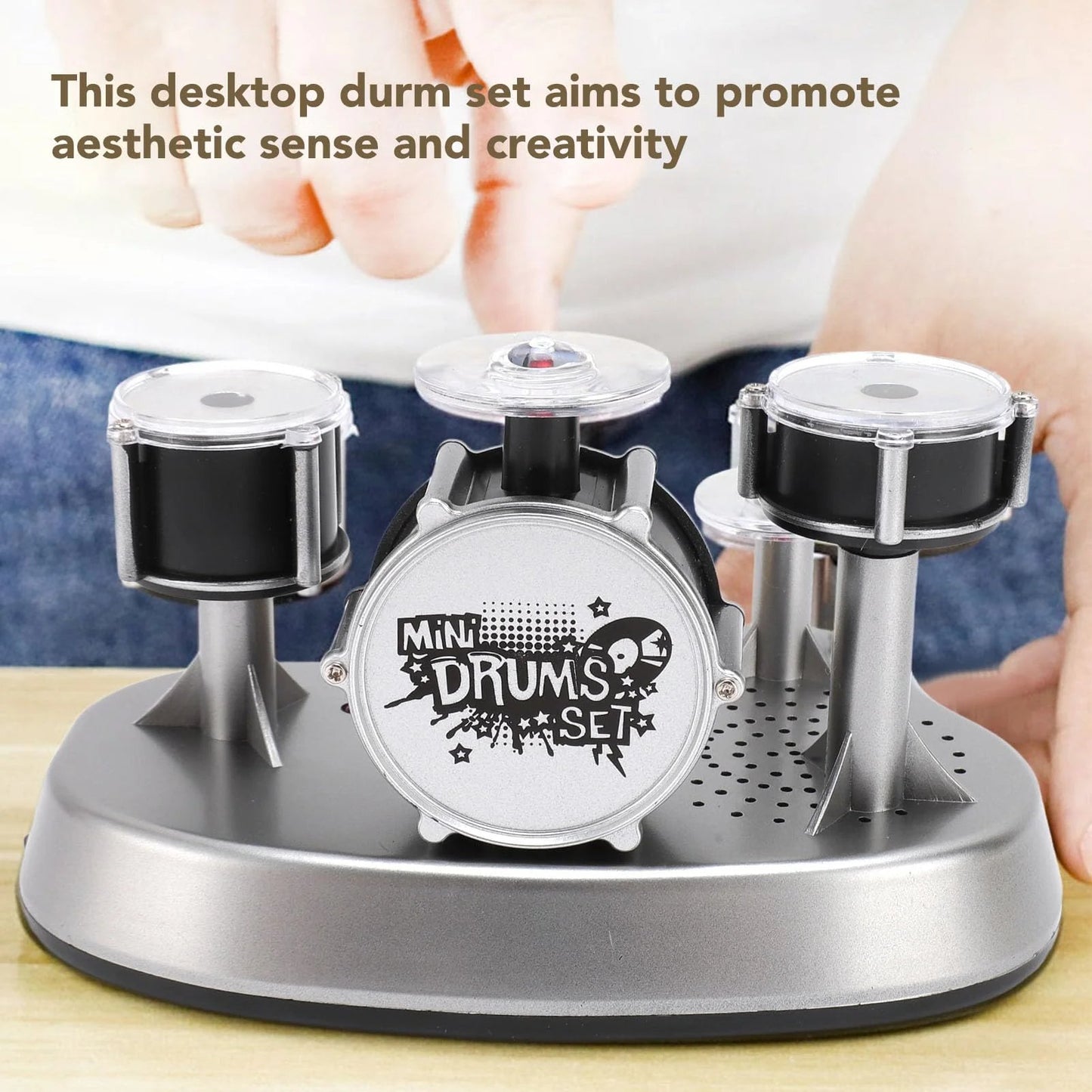 Markfeldstein Creative Finger Touch Mini Drum Percussion Instrument