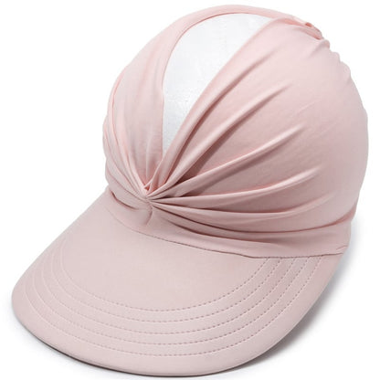 Sun Visor Ponytail Hat