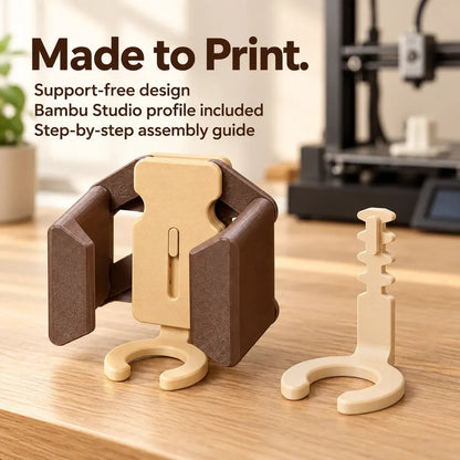 🪥 Gravity-Grip Wall Mount Toothbrush Holder | Drill-Free Bathroom Organizer🧼