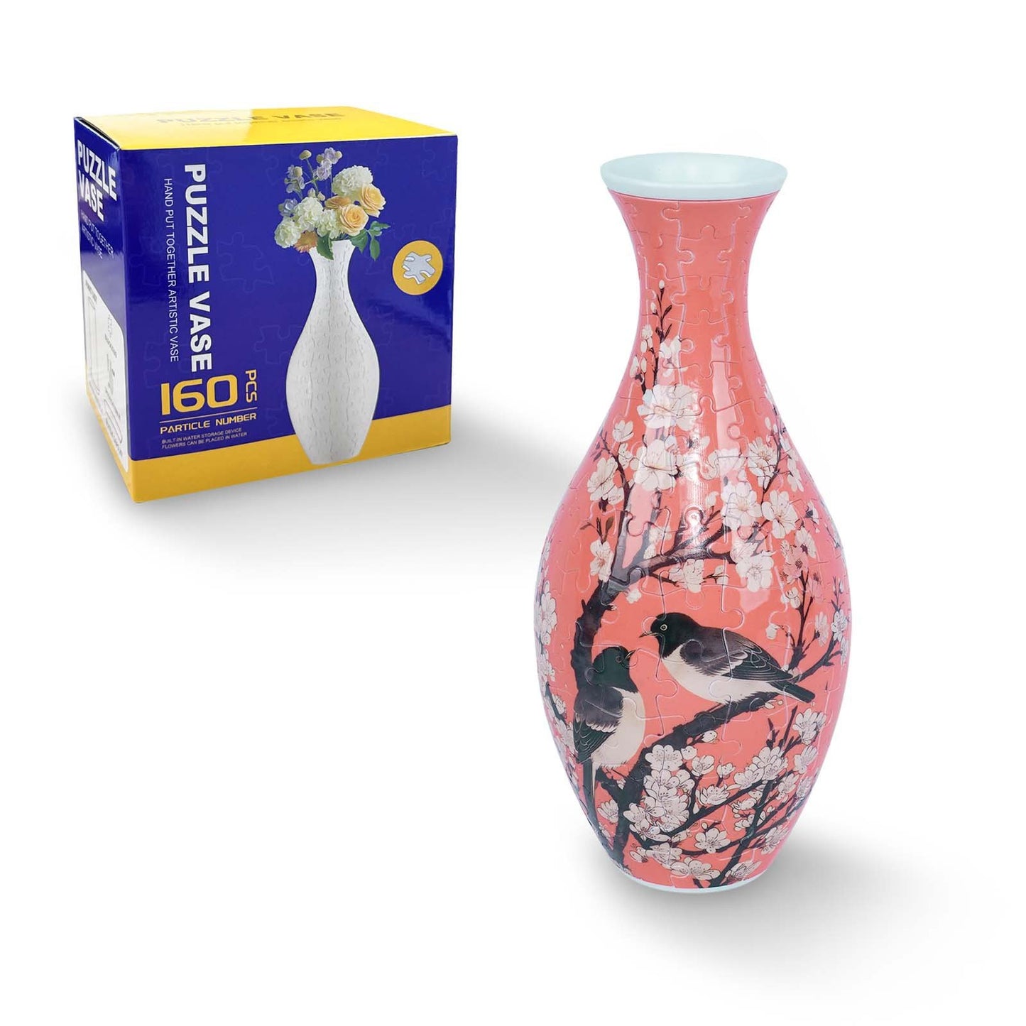3D Puzzle Vase for Adults, Jigsaw Puzzle Vase for Flower