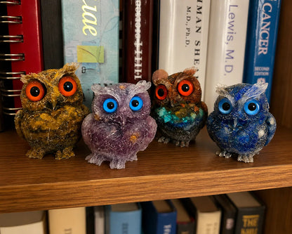 🔥Handmade Natural Crystal Gemstone Owl-BUY 2 FREE SHIPPING