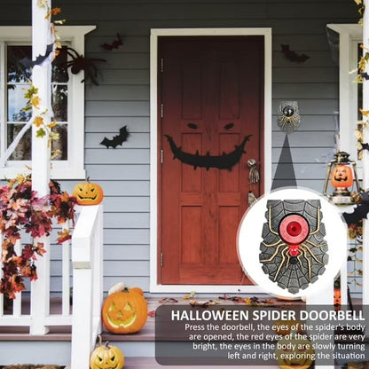 🔥 Halloween Early Discount 50% OFF🎃Halloween Spider One Eyed Doorbell