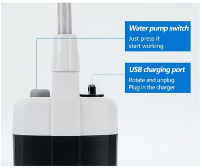 💥Exclusive Offer🚿 Stay Fresh Outdoors✨ Portable Camping Shower with Adjustable Flow – For Easy & Convenient Outdoor Cleaning!