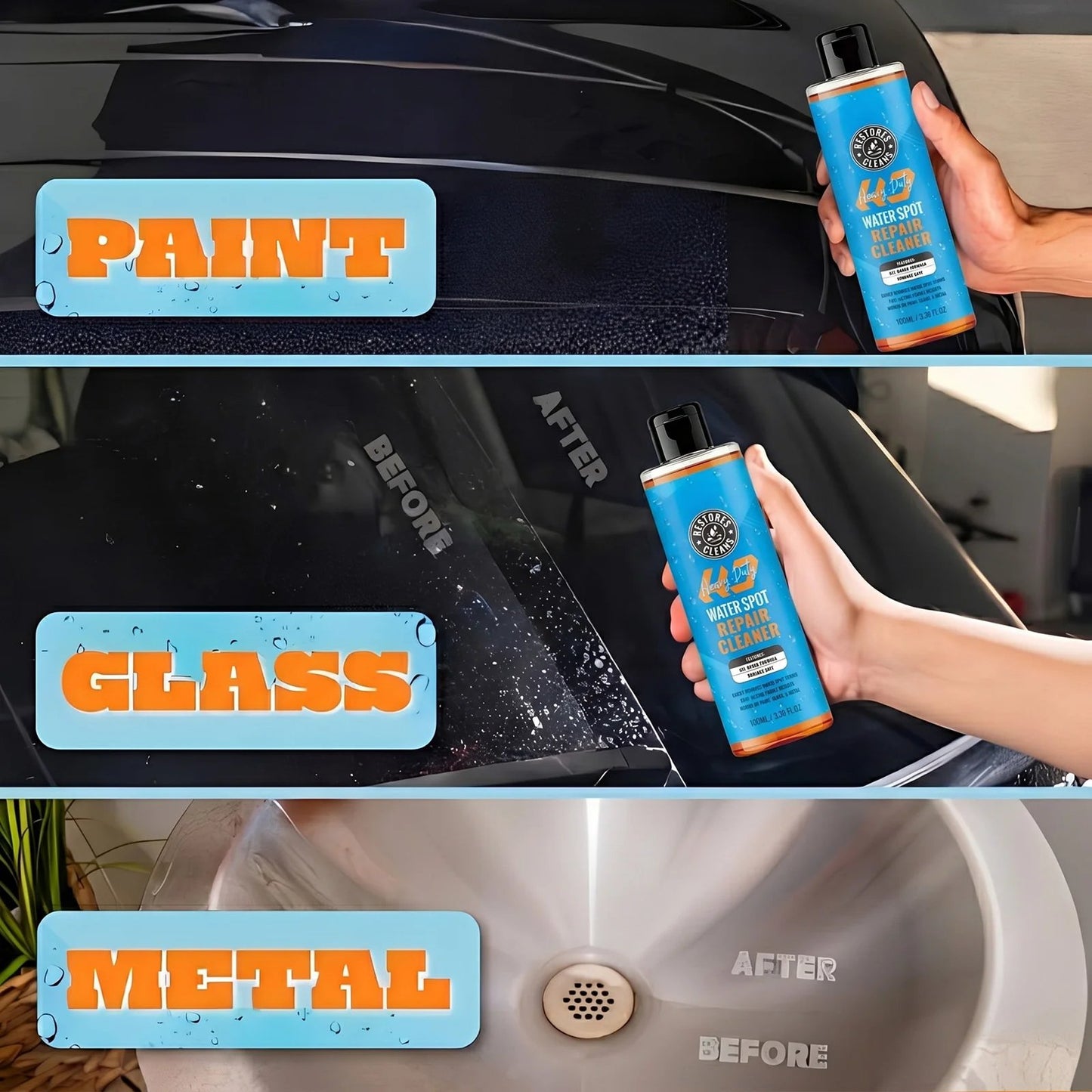 🔥LAST DAY - 49% OFF ✨ Pro Water Spot Eraser Gel