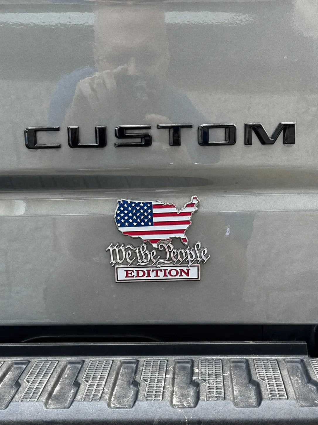 USA Faith, Family & Freedom Metal Emblem