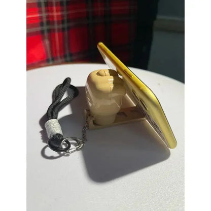 😂 Looks Innocent... Until You Pull It! – Retractable Middle Finger Pendant