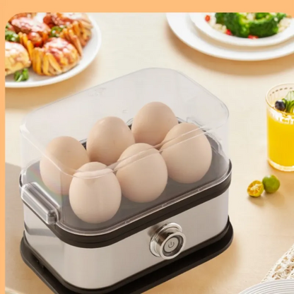 Steam Eggs & Dumplings Instantly! Compact Multifunctional Egg Steamer