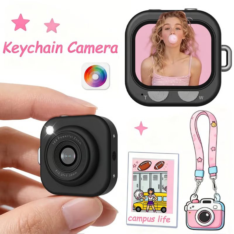 🔥Limited Time 50% Off✨Mini Keychain Digital Pocket Camera