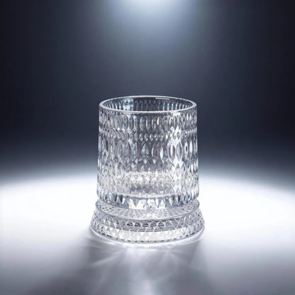 ✨ Diamond Cut Spinning Glass | Elevate Your Home Bar Experience 🏅