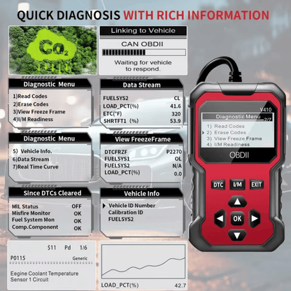 🚘OBD2 Advanced Diagnostic Tool Professional Engine Code Reader🛡️