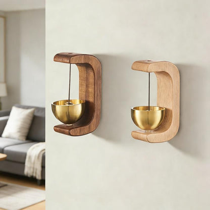 🔥Limited Time 50% Off✨Suction Door Type Solid Wood Wind Chime