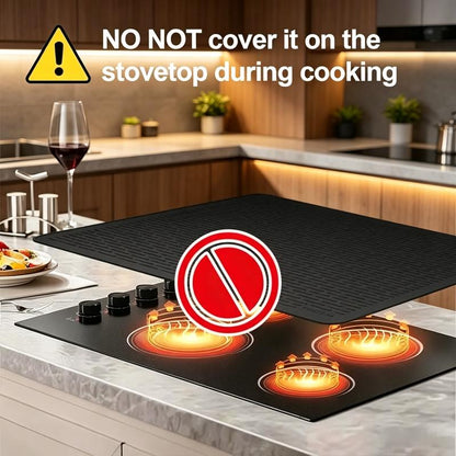 🍳Silicone Stove Top Cover Mat, Fits Many Stove Top Types