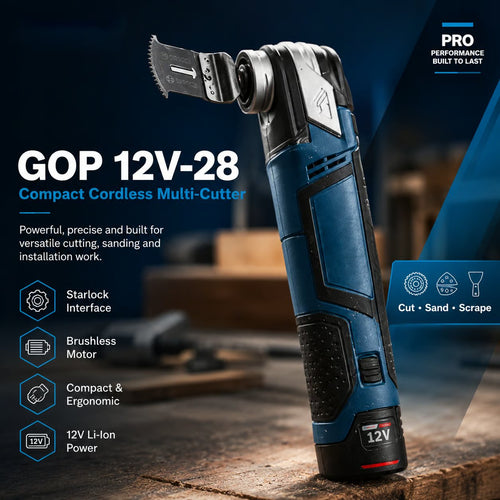 GOP 12V-28 Compact Cordless Multi-Cutter