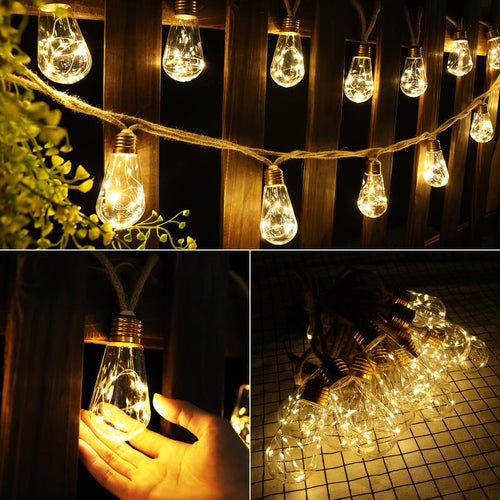 🔥Limited Time 50% Off✨Outdoor backyard solar string lights