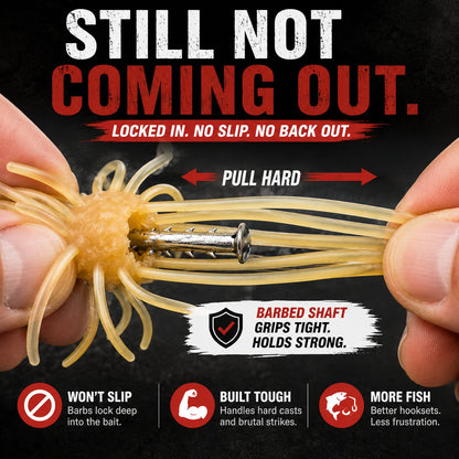 Freak-O Rig for Urchin-Style Soft Plastics 17mm - 5 Per Package