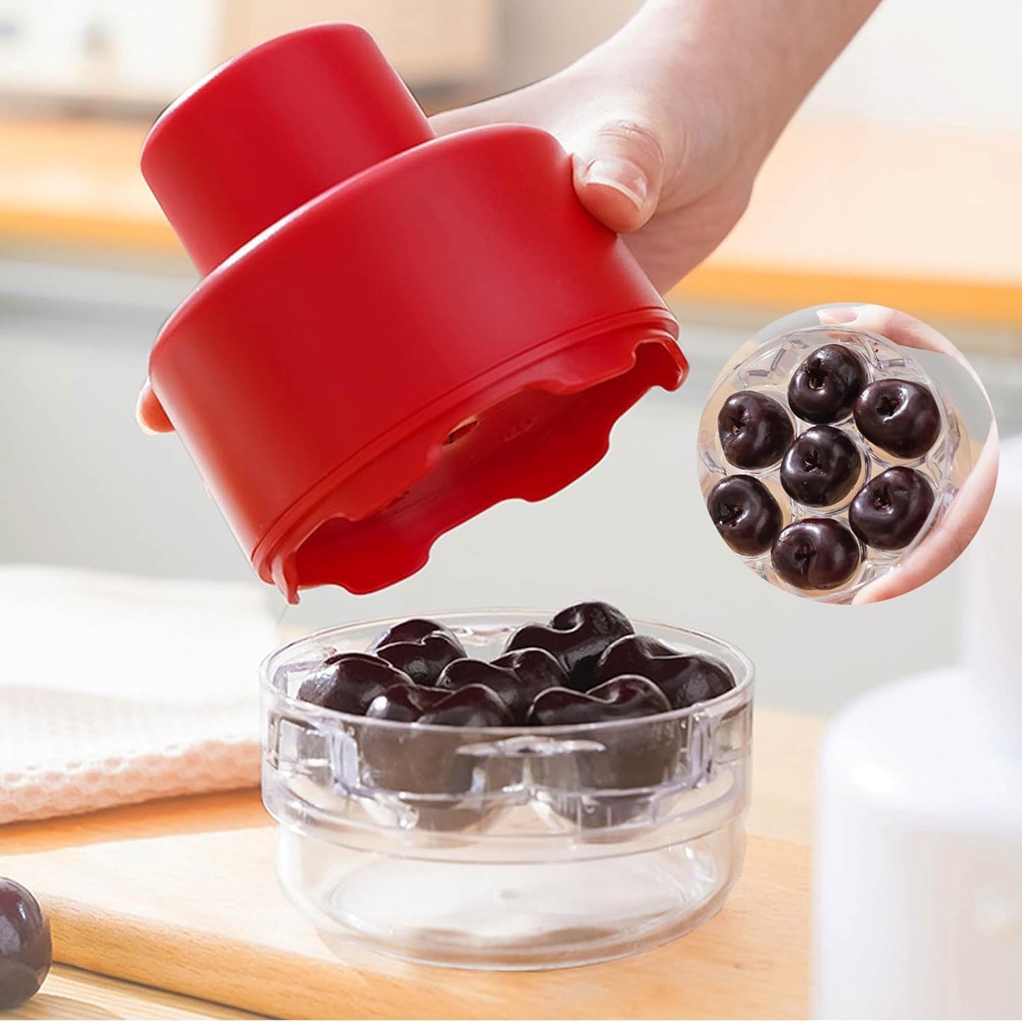 🚙Efficient 7-Hole Cherry Pitter Tool