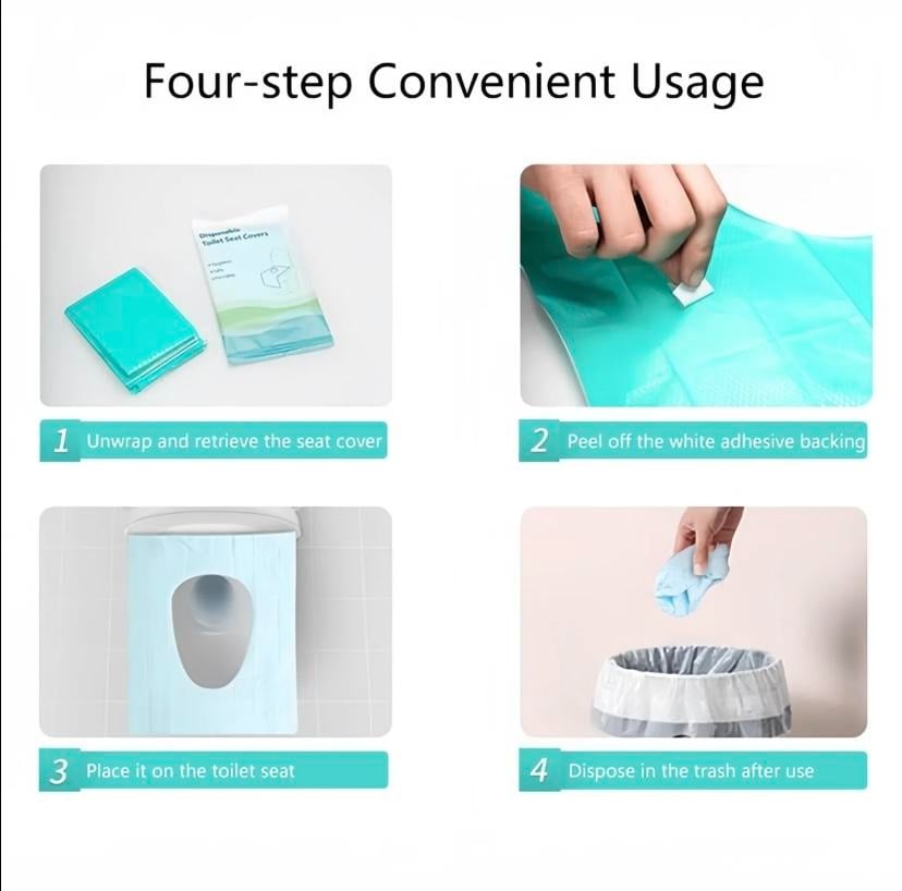 2026 Hot Sale🚽 Disposable Toilet Seat Covers – Portable Hygiene Protection Wherever You Go
