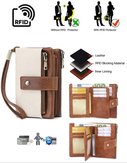 🔥Limited Time 49% Of🔥Women's RFID Blocking  Leather Wallet