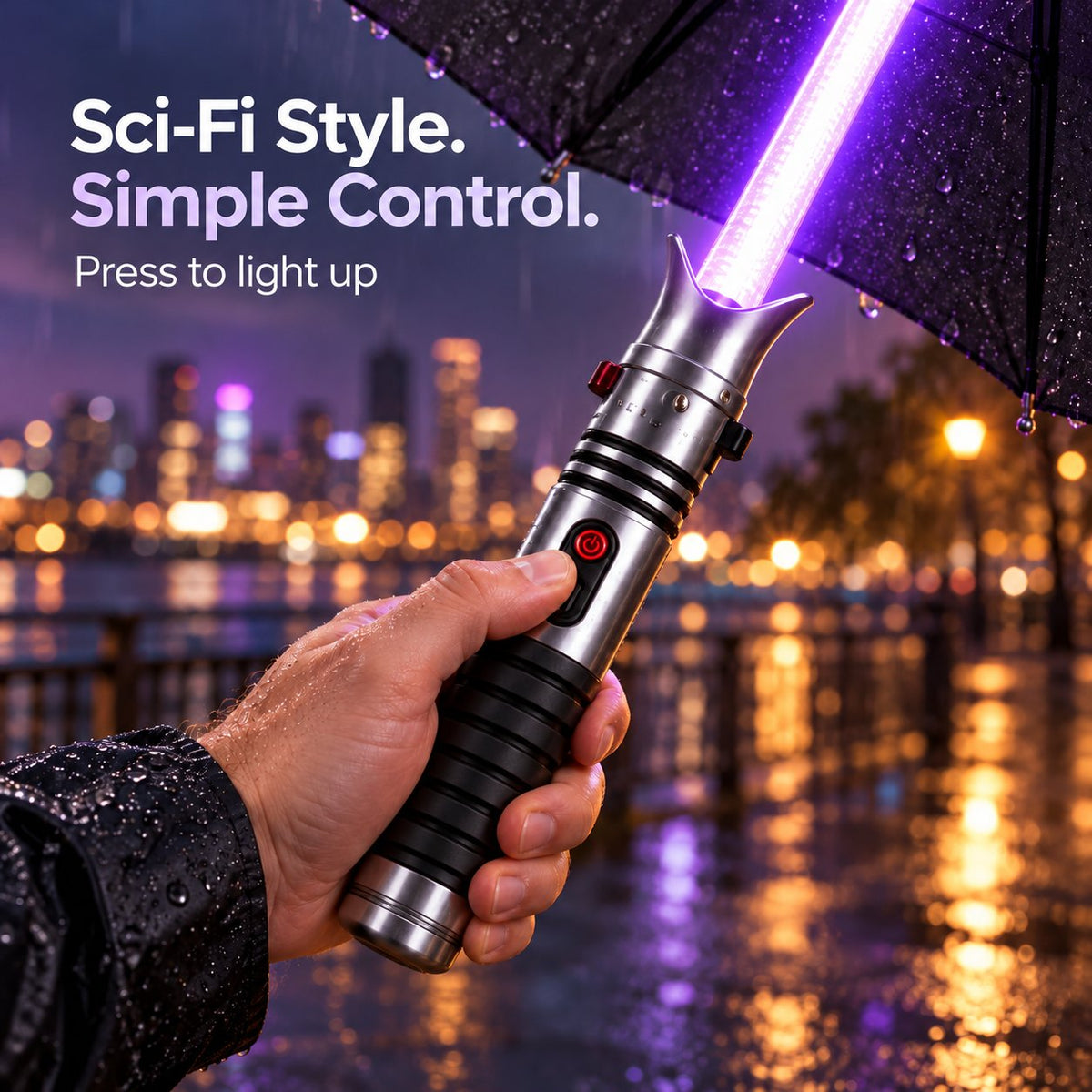 ☔ Light-up Lightsaber Umbrella