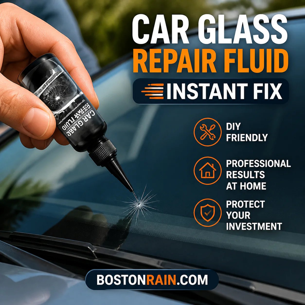 🔥Buy 1 Get 1 Free🔥Fast-Acting Windshield Crack & Chip Repair Kit