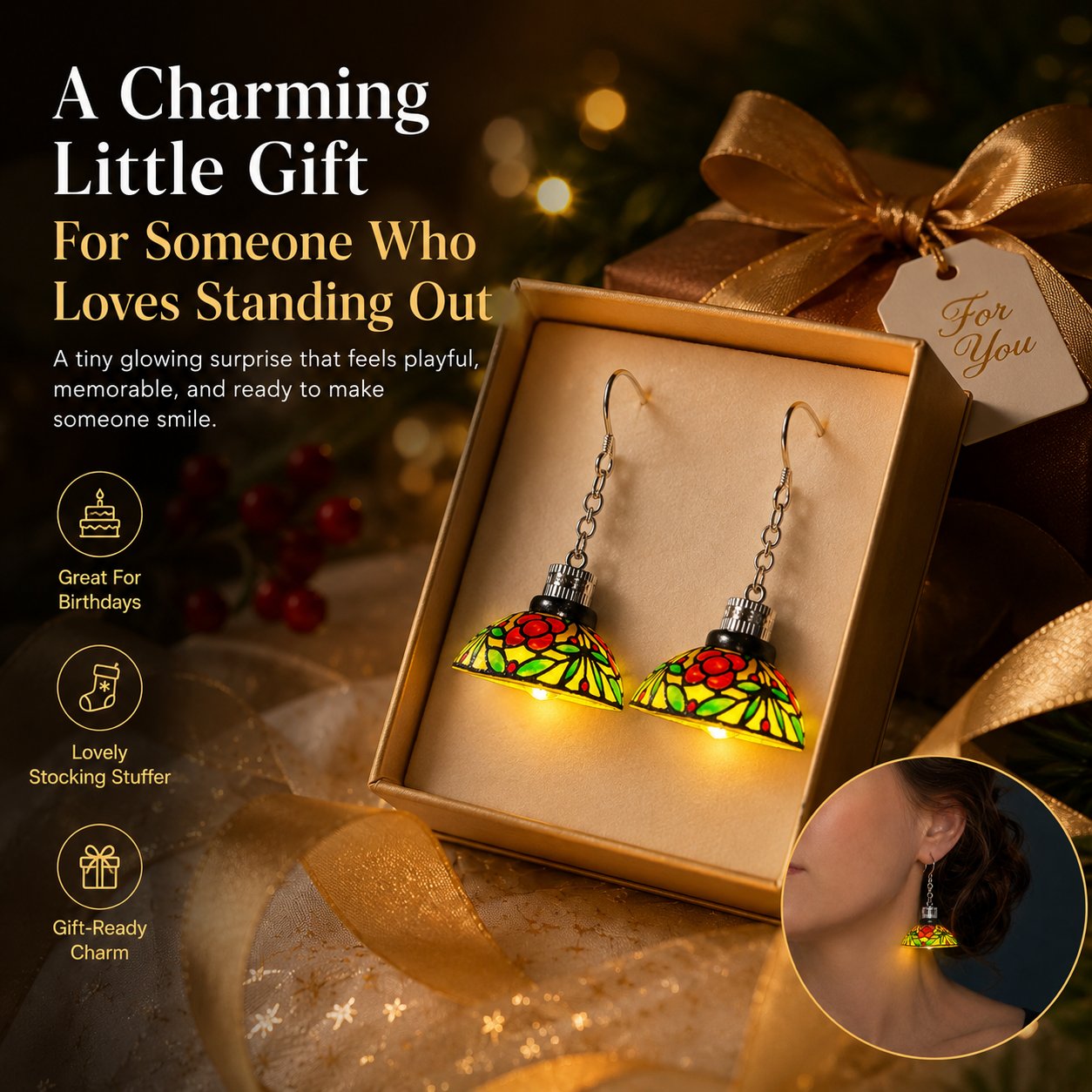 Light-Up Chandelier Earrings | The Perfect Party Accessory For Fun Nights & Special Moments
