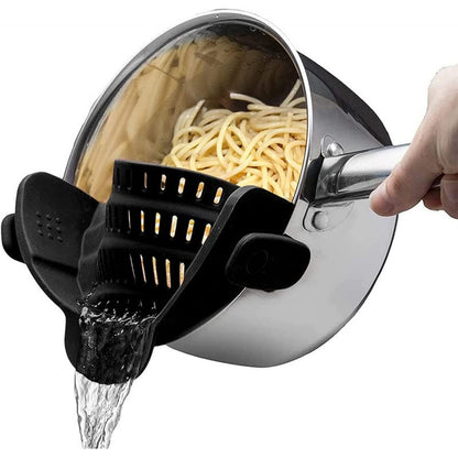 ⏰VIP Shipping Today Only⏰Silicone Pasta Strainer Clip-On for Pots and Pans