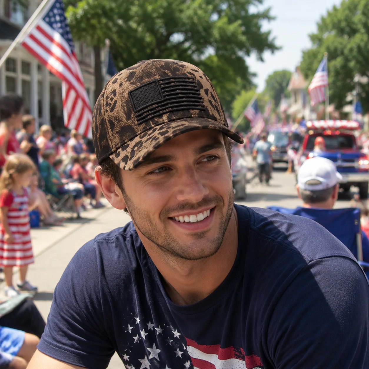 American Flag Baseball Cap