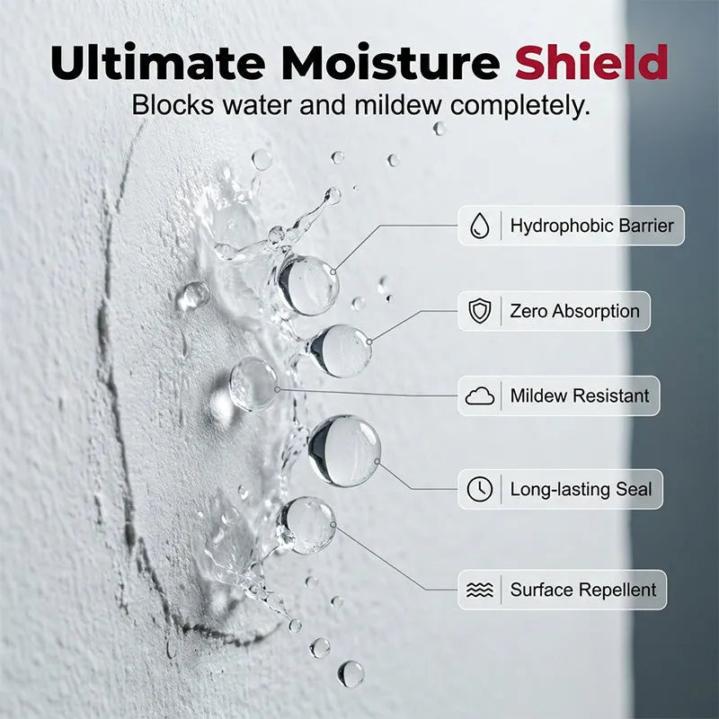 Fix Wall Cracks Instantly! Waterproof Antibacterial Repair Paste