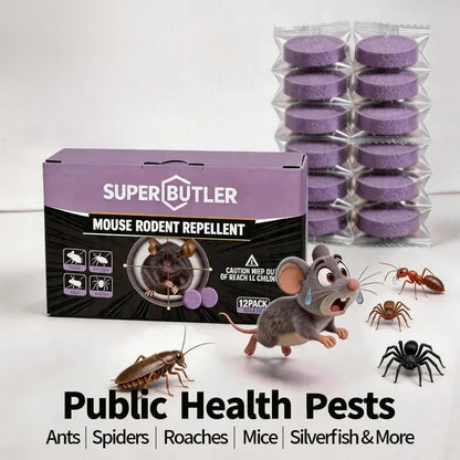 🐭12-Pack Rodent Repellent Balls for Home Kitchen Effective Pest Control Solution