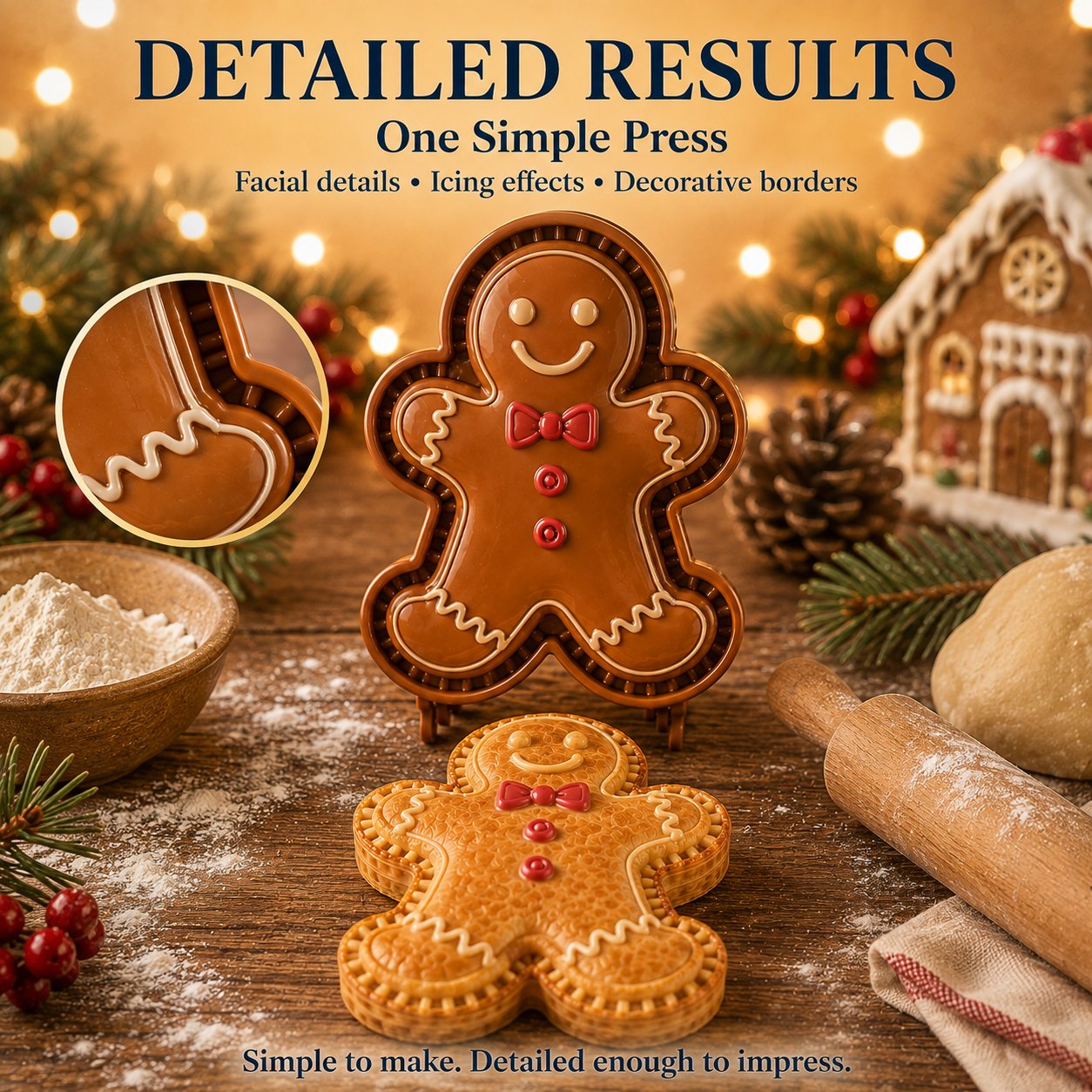 🎄 9-Design Christmas Mini Pie Mold Collection | Reusable Embossed Molds for Shaping Detailed Santa, Snowman, Reindeer, Tree & Holiday Pies 🥧✨