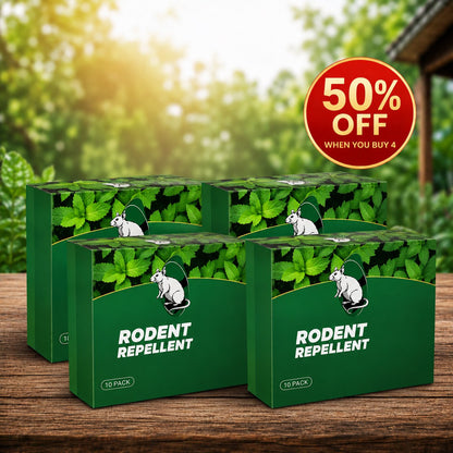 💥HOT SALE 50%OFF💥🟢 Natural Peppermint Rodent Repellent Tablets – 12 Pack