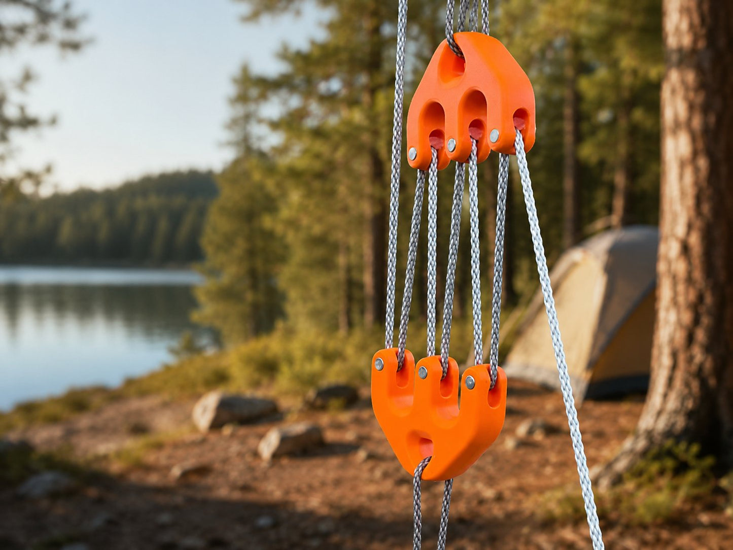Game & Gear Hoist - Block and Tackle System